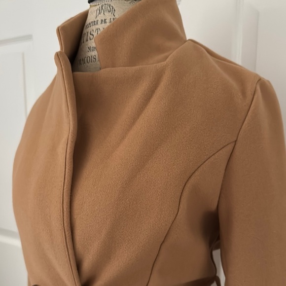 SHEIN Jackets & Blazers - SHEIN Tan Trench Coat